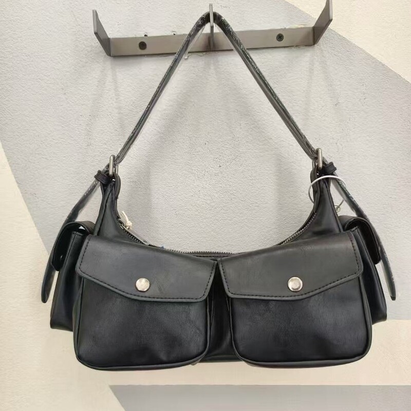 2026 Spring Adidas-Style Trefoil Crossbody Bag for Women, Vintage Leather Shoulder Crossbody Bag, Includes an Extra Long Strap