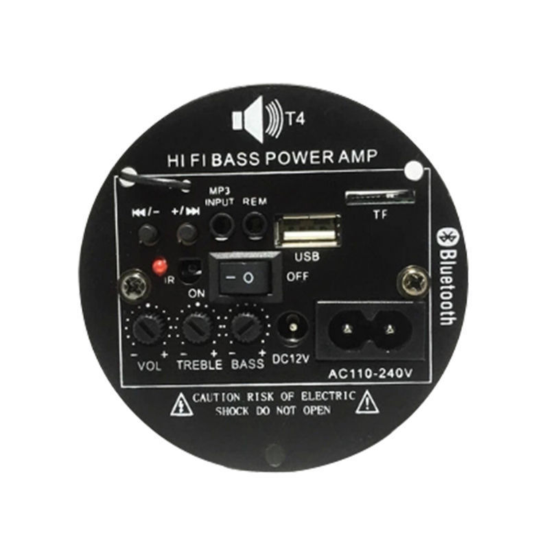 5inch Car Subwoofer Modified Motherboard Wireless Bluetooth Amplifier Board Audio Circuit Board Car Audio DIY Accessories