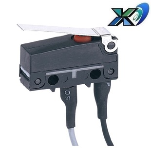 Automotive Waterproof Switch with Wire Digital Waterproof Micro Switch Industrial Control Waterproof Press Detection Switch Two Wires