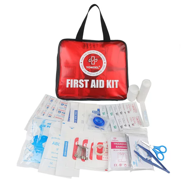 Factory Direct Sales First Aid Kit Pu Waterproof Emergency Medical Kit Outdoor Home Car Travel First Aid Kit