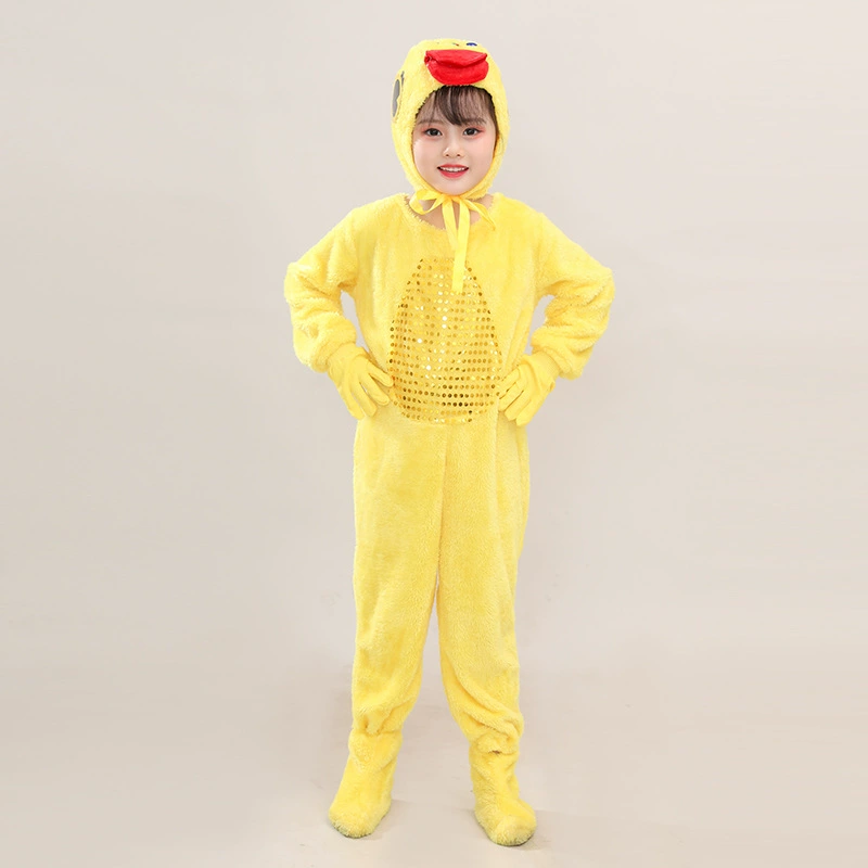 Детский костюм (B.Duck) дизайн утка и цыпленок, шляпа/ободок, размеры 110–160 см