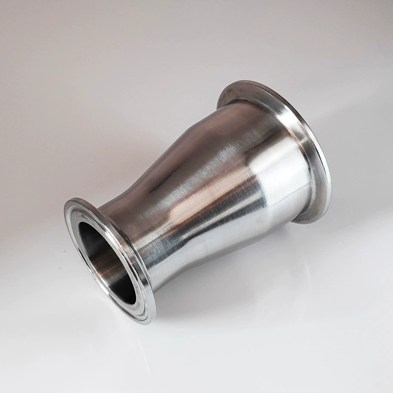 Бесплатная доставка, быстроразъемный переходной зажим из нержавеющей стали 304 с прямым полированным зеркальным покрытием на горлышке чашки