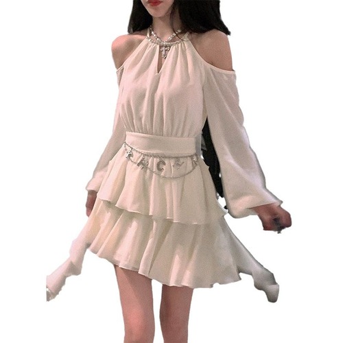 Barbie's Accessory Series Letter Diamond Belt Chain Dress with Belt New Chain