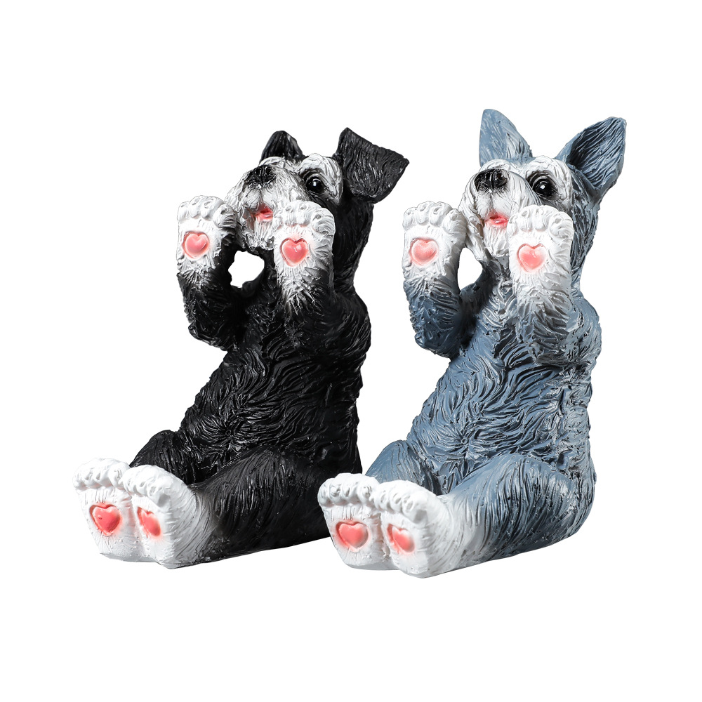 Cute Schnauzer Phone Stand