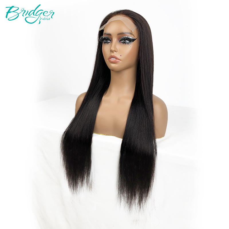 Parrucca in capelli veri senza lace pronta da indossare_voghion.com