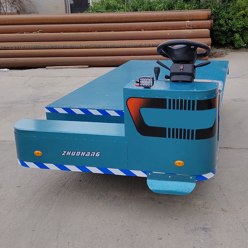 大吨位2吨3吨4吨5吨厂房仓库重型搬运运输电动大型平板物流运输车