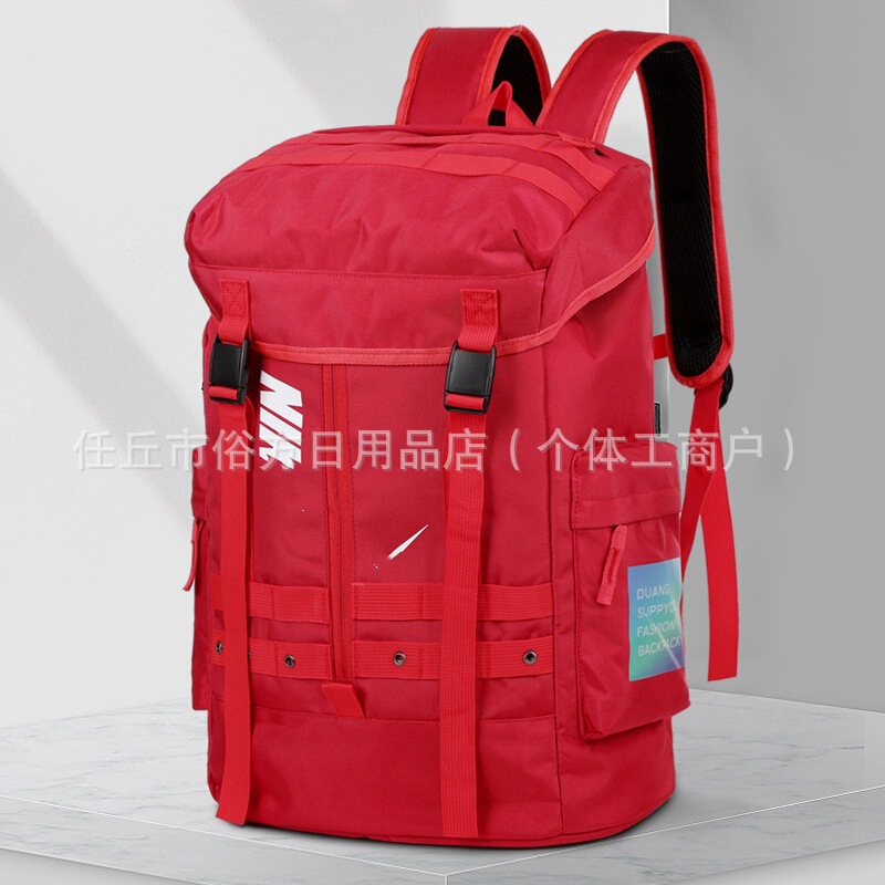 Naike Outdoor Travel Sports Large-Capacity Cycling Mountaineering Bag Men's Workwear Buckle Junior High School Student Backpack