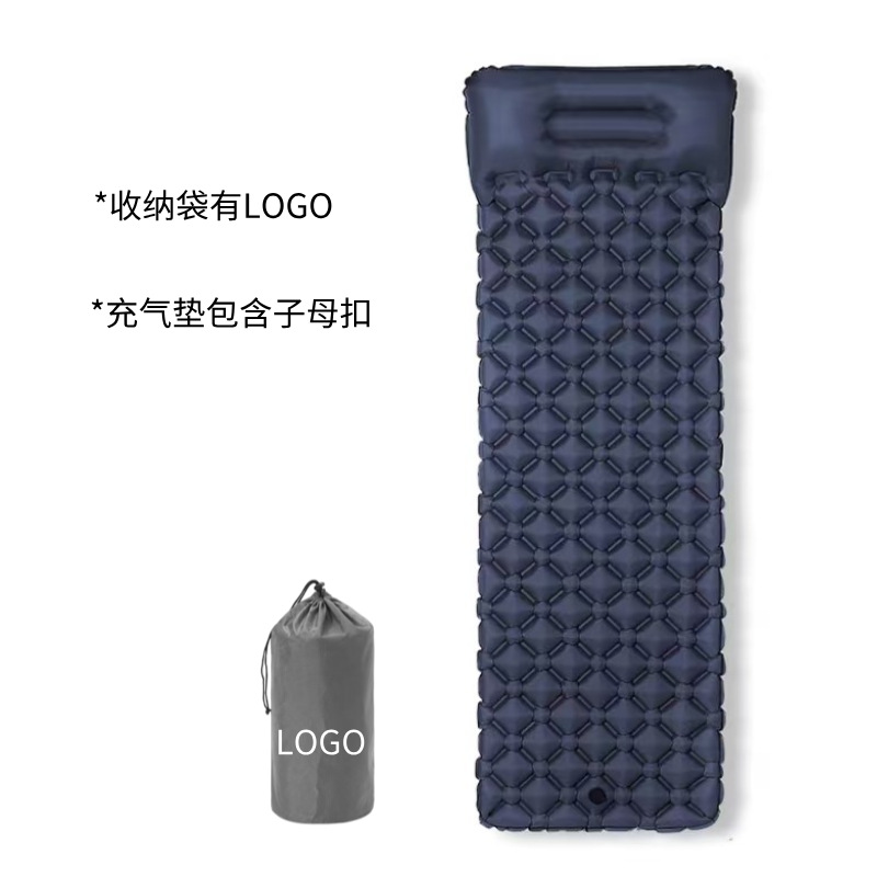 Colchón Inflable de Fábrica de Ningbo para Tienda de Campaña, Colchón de Aire Portátil Ultraligero de TPU, Colchoneta Individual Impermeable que se Puede Guardar