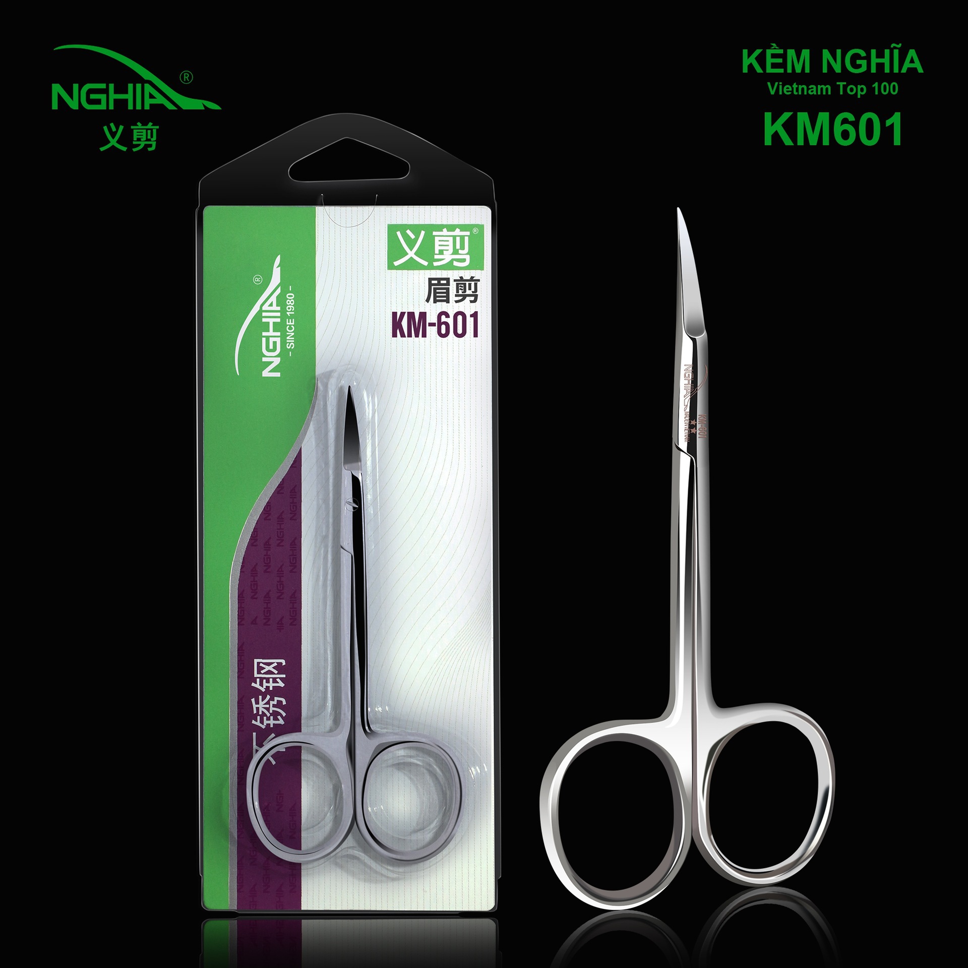 NGHIA Vietnam Yi Tijeras d07 Piel muerta Herramientas profesionales para uñas Reparación de uñas Alicates para uñas