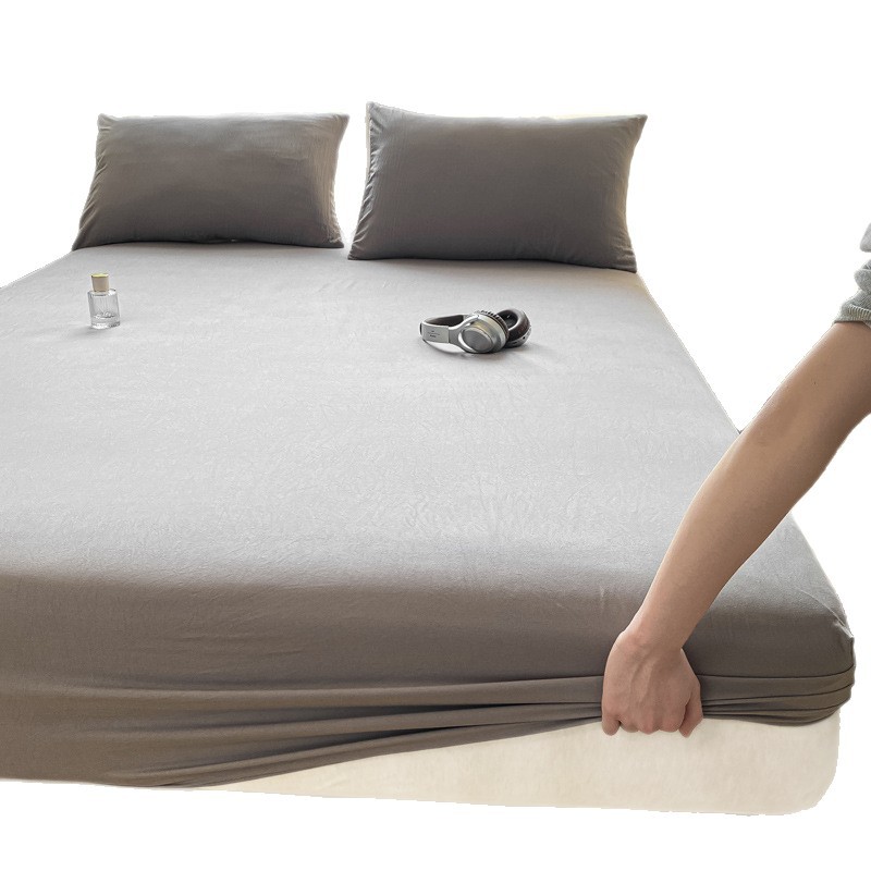 Madre y bebé dormir desnudo clase A cama de una sola pieza cama de algodón puro cubierta de cama de algodón lavado con agua cama de algodón cama de tres piezas