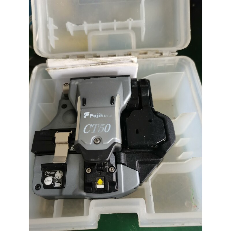 Negotiate the Price of Fujikura Ct50 Fiber Optic Cleaver. This One Was Used on 87S This Year. Transfer This One