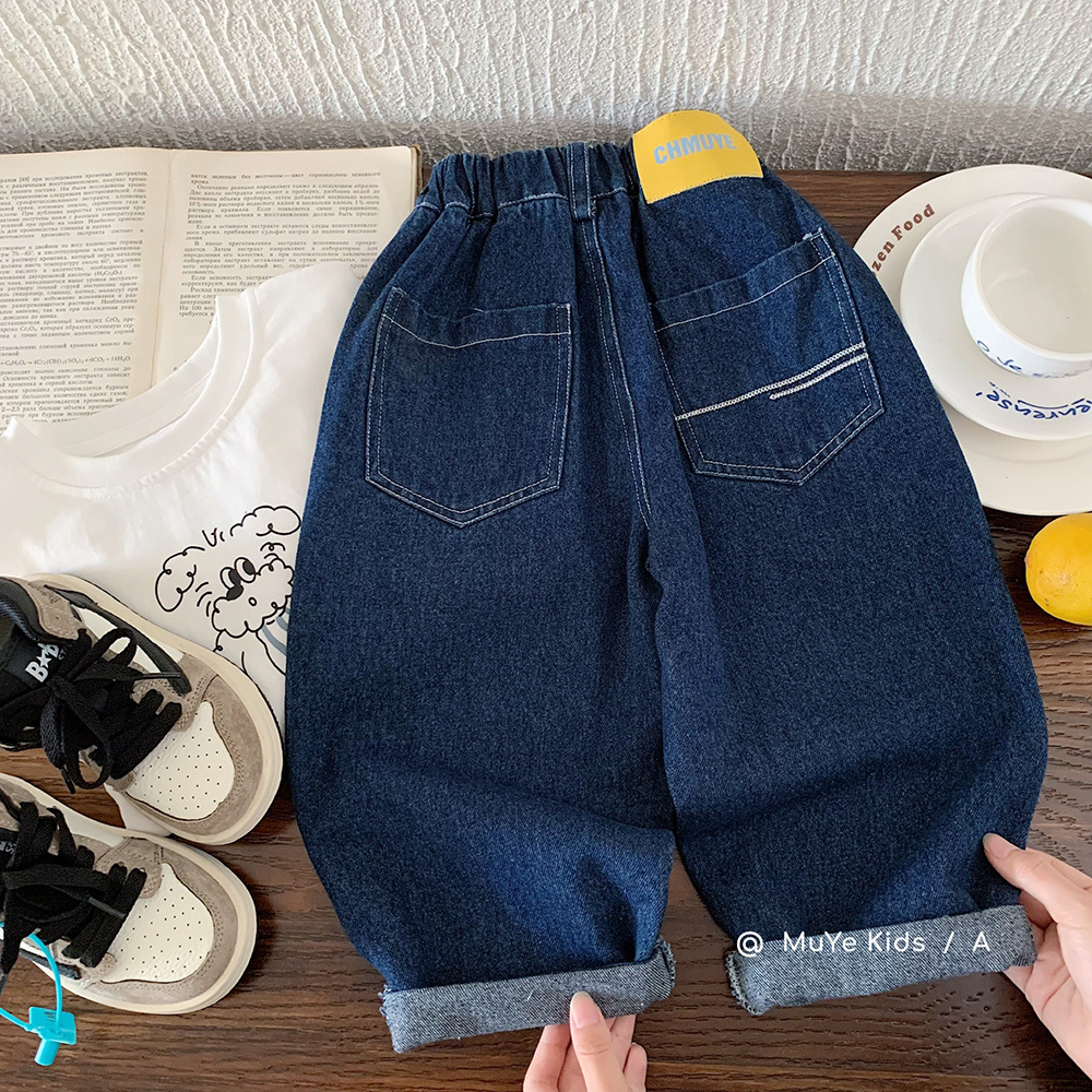 Autumn children's jeans
