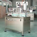 五合一半自动气雾剂灌装机气雾罐设备喷雾剂灌装机械