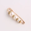 5.8CM gold diamond ring with large, medium and small pearls