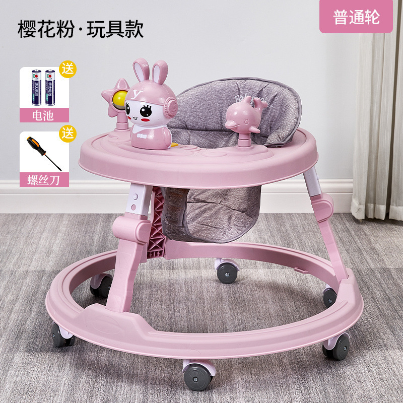 616 핑크 6~18개월 아기에게 적합 - 일반 바퀴 + 음악 장난감