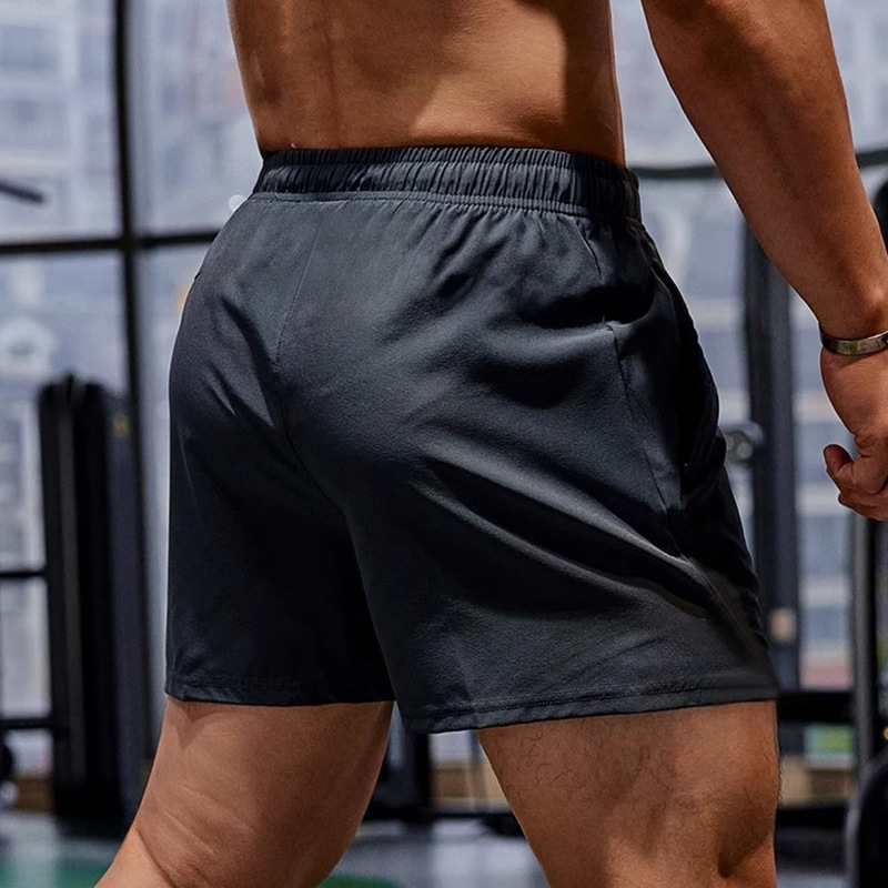 2025 Spring/Summer New Printed Sports Shorts Men's Three-Quarter Basketball Training Ice Silk Four-Quarter Shorts Hot Pants