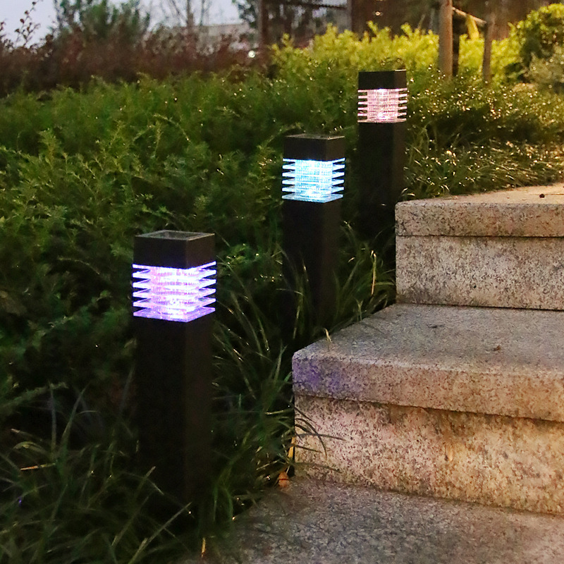 Solar Courtyard Garden Landscape Pathway Light, Ground-Plantable Lawn Light for Home Garden Decoration, Waterproof Outdoor Lighting