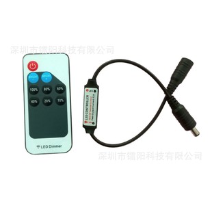 Rf Rf 9-Key Single Color Dimming Controller 5V-24V Mini Controller Led Single Color Light Strip Dimming Switch