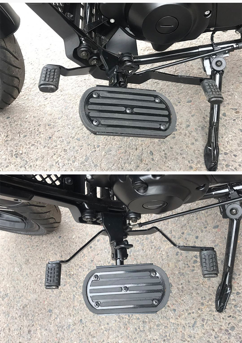 Suitable for Benda Jinjila Graystone 250 Cruiser Bike Front Footrest V-Ba V-Tour Widened Pedal Cool Road 155 Footrest
