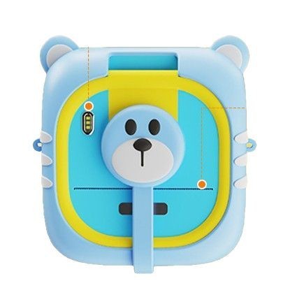 Nuevo transfronterizo D2 fotopolimerización para niños cámara digital mini niños dibujos animados HD impresión de regalos