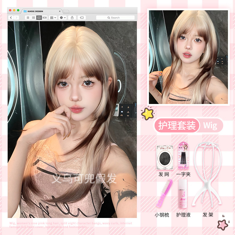 샴 고양이 그라데이션 + 케어 세트