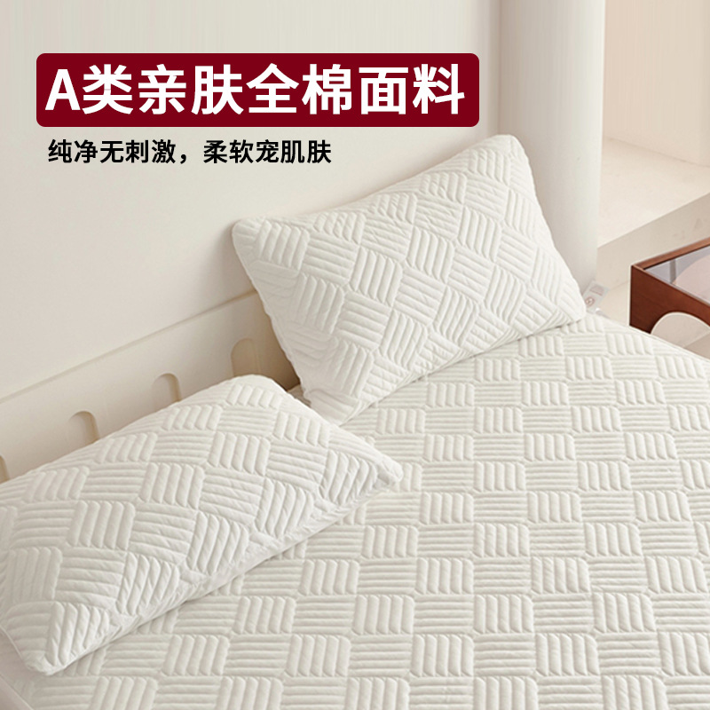 Funda de almohada de algodón, capa de aislamiento, hogar, anti-aceite para hombres, dormitorio de estudiantes, un par de almohadas para adultos de algodón lavables a máquina