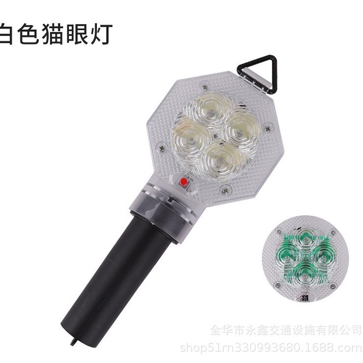 猫眼灯警示灯施工爆闪灯LED交通警示灯路障警示灯频闪信号施工灯