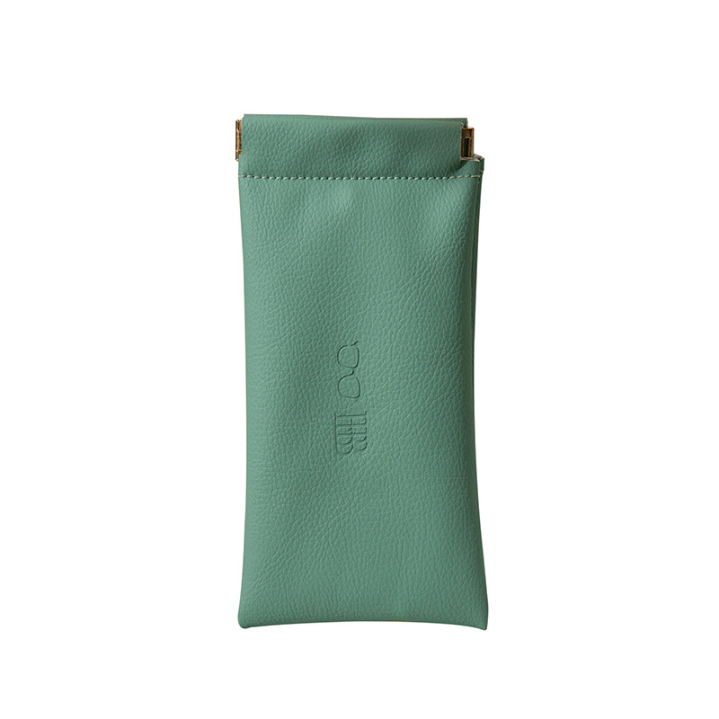 Bolsa de almacenamiento de gafas de sol bolsa de almacenamiento de gafas de sol portátil en cualquier momento bolsa de cosméticos de almacenamiento de gafas de sol cerrada automática larga