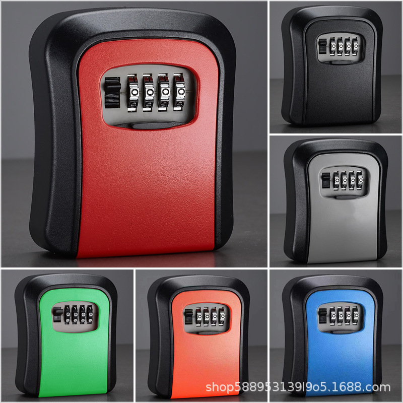 Popular wholesale password key box for construction site decoration, anti-theft door peephole, no-drill installation, spare key for homestay and construction site Popular wholesale password key box for construction site decoration, anti-theft door peephole, no-drill installation, spare key for homestay and construction site