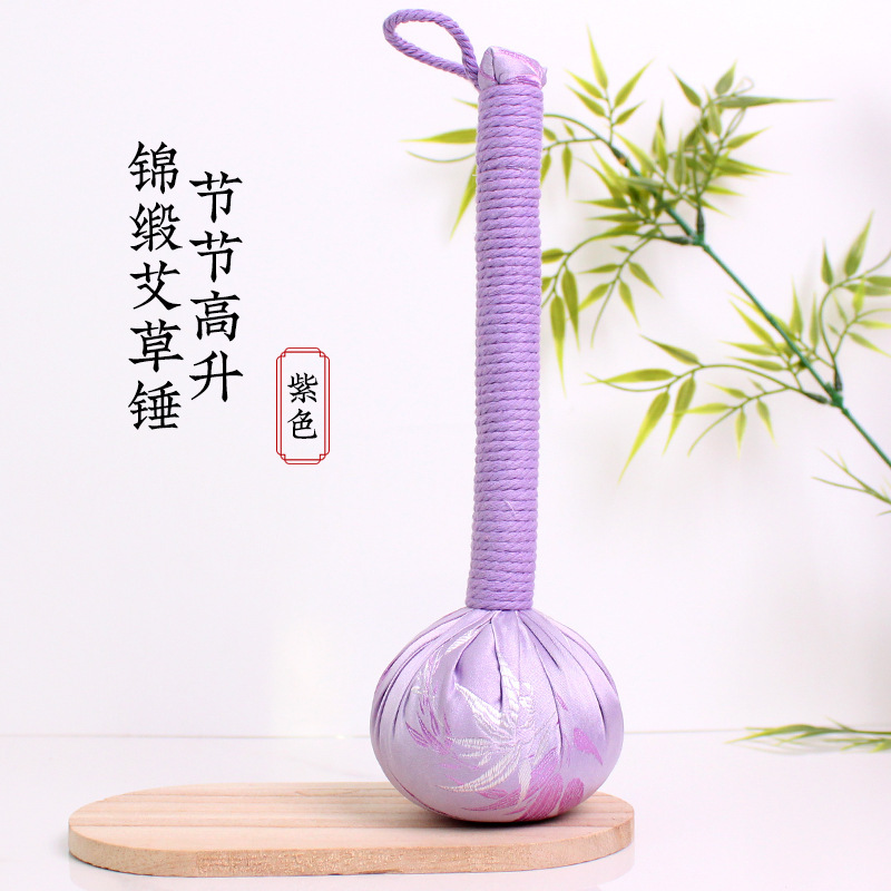 Jiejiegao 薄緑ハンマーカスタマイズされたお土産ブロケード灸ハンマー高齢者ギフトボックス薄緑ハンマー DIY 材料パッケージ|undefined