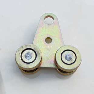 ✅ Heavy-Duty Crane Lifting Wheel Sliding Door Hanging Rail Hanging Wheel Industrial Door Bearing Pulley Slide Rail Guide Rail Plate
