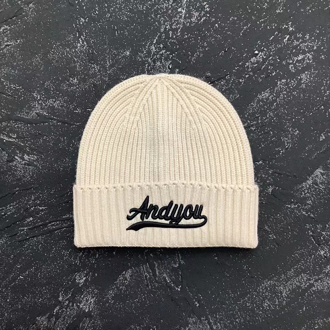 Women's Hats rolled brim casual fashion personality street warm woolen hat knitted hat 2022 new style_voghion.com