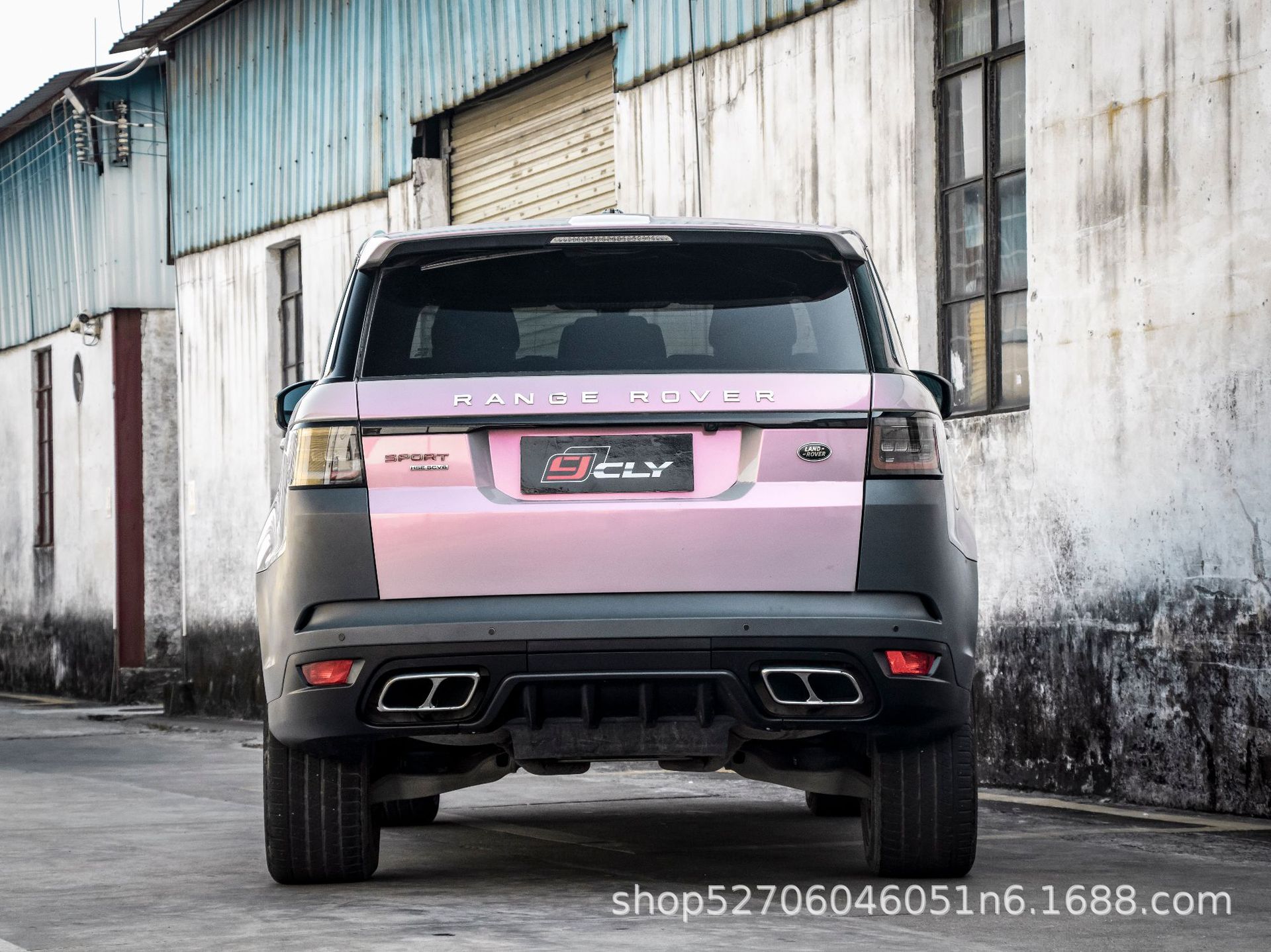 Suitable for 15-17 Land Rover Range Rover Sport Models Modified to 18-22 Svr Old-To-New Front Bumper Surround Kit