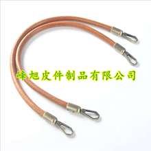 源头厂家 肩带牛皮绳40/50包带包绳肩绳黑色8mm 拎包绳