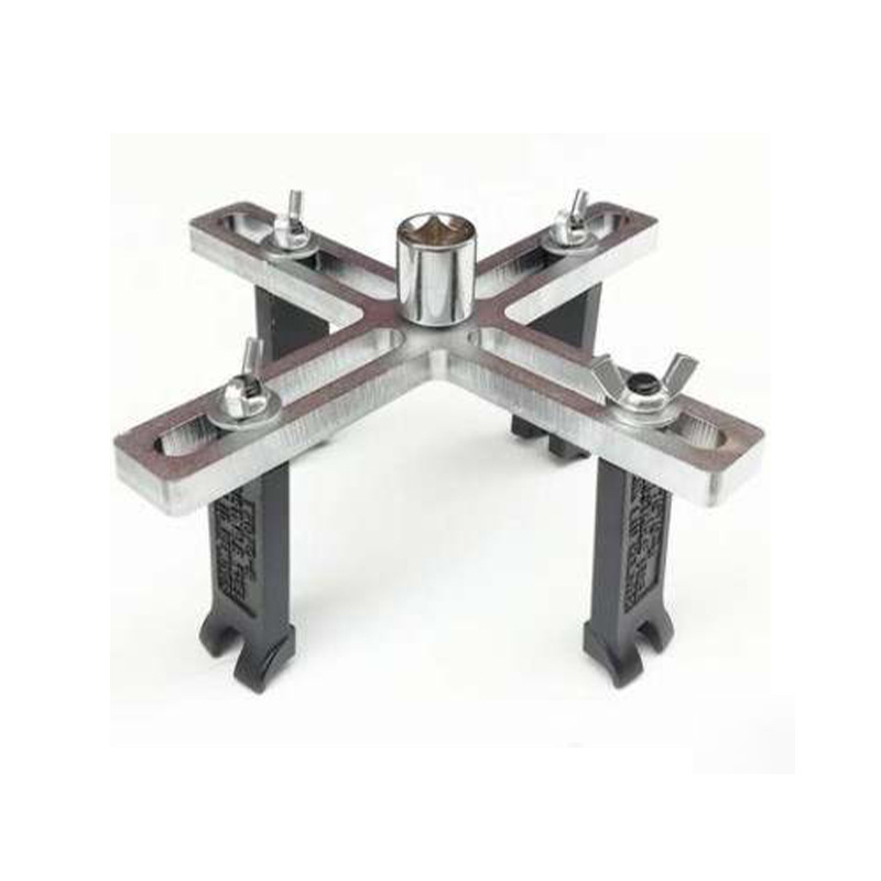 Herramienta para quitar la tapa del tanque de combustible del coche, llave especial para quitar la tapa de la bomba de gasolina, ángulo ajustable recto y curvo, tipo universal para reparación de automóviles.