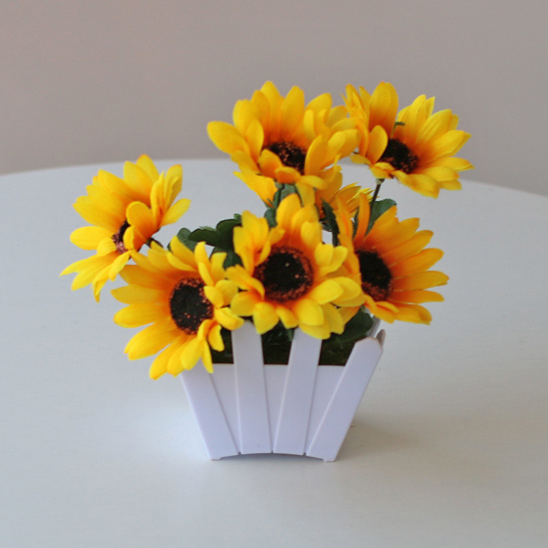 Planta artificial bonsai eucalipto Lysiana flor artificial planta verde Planta artificial decoración del hogar Fuente de la fábrica