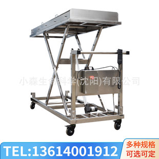 Mortuary Lifting Trolley Single Fork Electric Corpse Lifting Trolley Stainless Steel Corpse Lifting Trolley