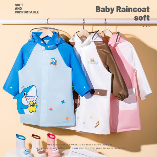 Children's raincoat new style cute cartoon bunny kindergarten boy girl baby poncho infant raincoat wholesale