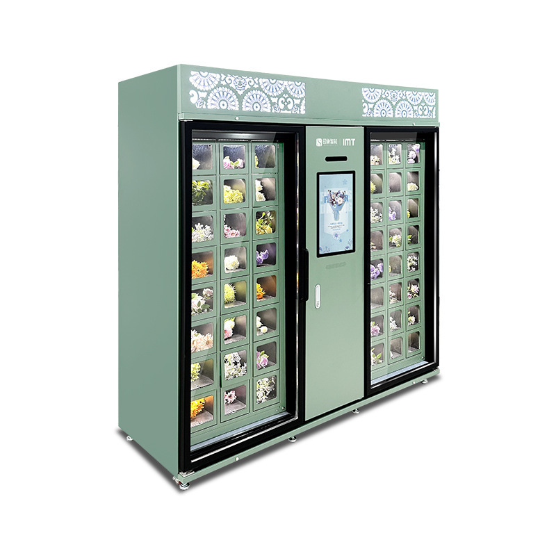 Flower VendingMachine Máquina expendedora de flores Gabinete de rejilla combinado Máquina expendedora de flores