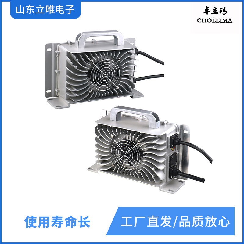 外贸36V30A铅酸电池防水充电机IP67级车载充电器充满自动关断