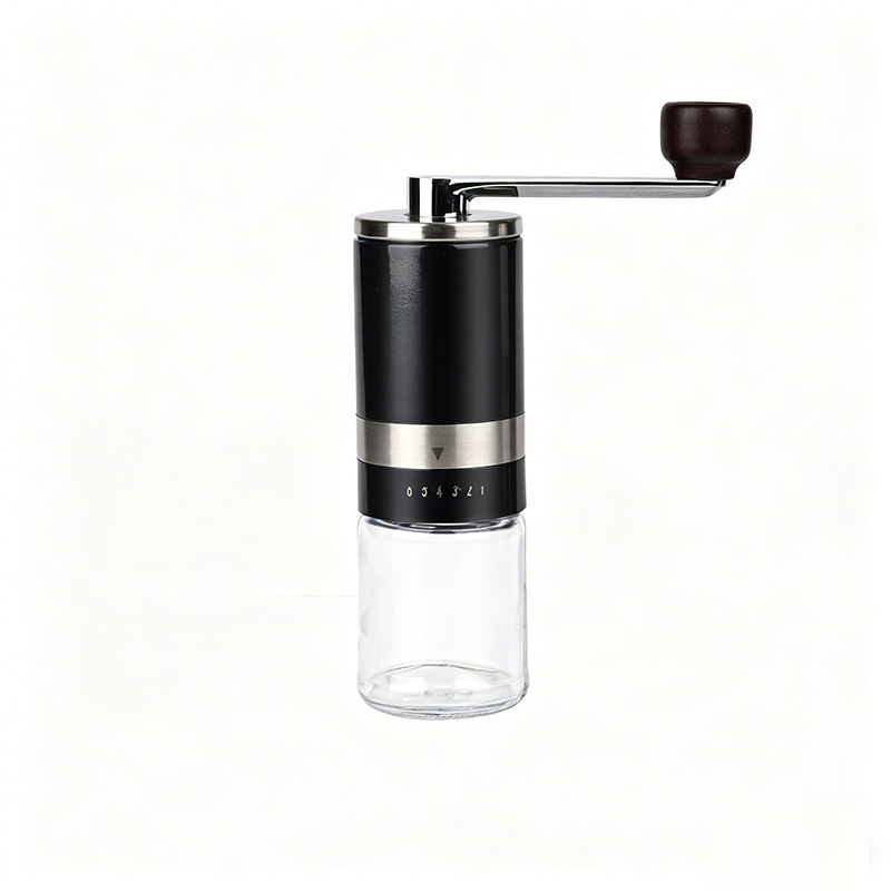 Pocket-sized manual coffee bean grinder, portable coffee grinder for cross-border use, outdoor camping hand-cranked grinder