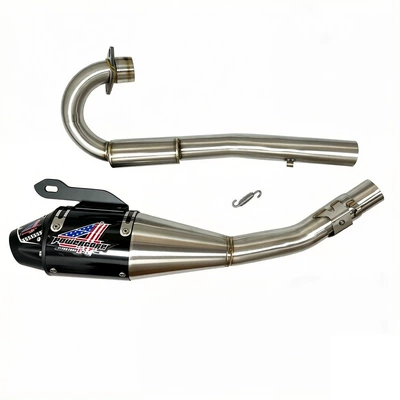 off-road vehicle modification: Motorcycle exhaust pipe - f