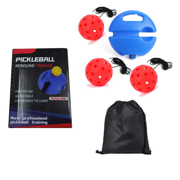 Blue base + 3 balls with string [red] [bundle pocket + color box]