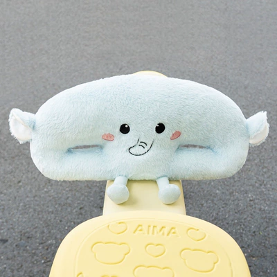Anti-Collision Head Protection Pad, Baby: Elektromobil üçün bamper qoruyucu yastıqlar - elephant-installed-in-multiple-places-high-elasticity-and-resistance-45x20cm-cushion-seat-cushion-multi-function