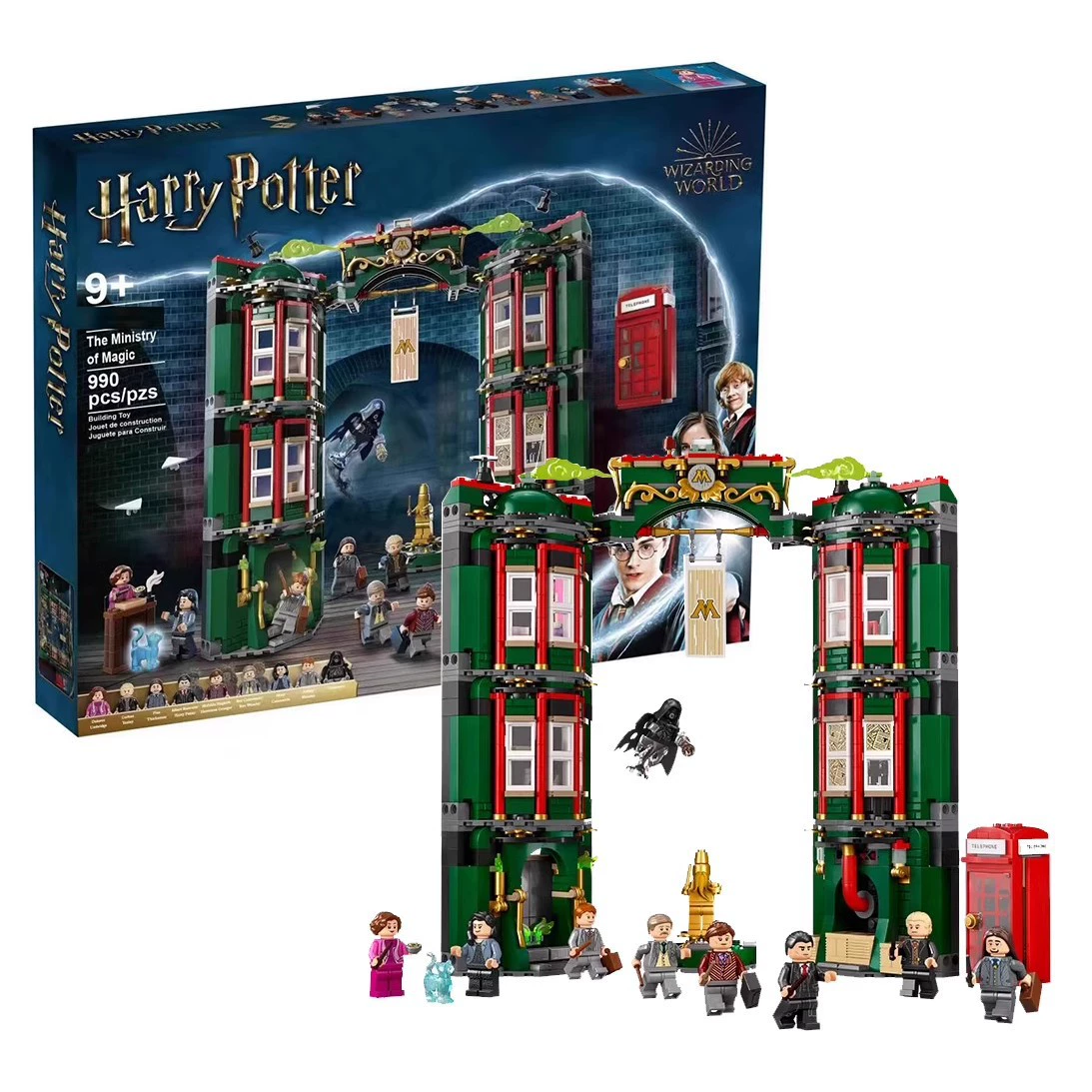  Lego, волшебный классический конструктор, игрушка, Гарри Поттер