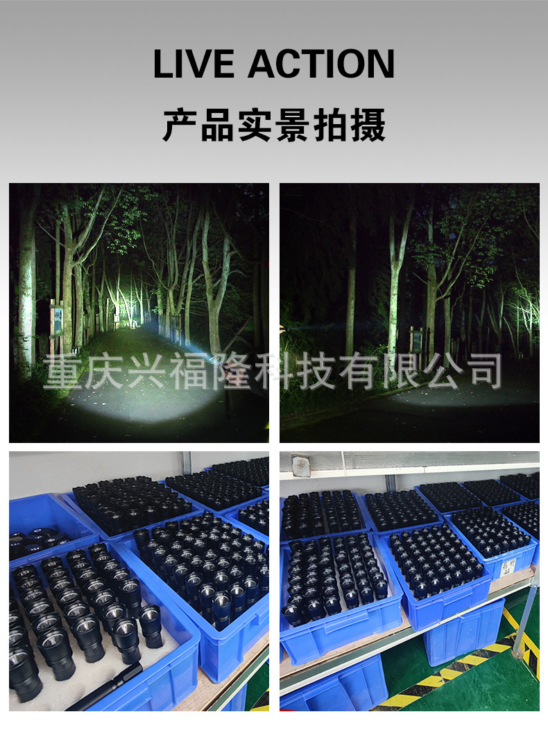Shangwei Lighting Explosion-Proof High-Brightness Flashlight SZSW2102 LED Explosion-Proof Flashlight SZSW2101 Waterproof Long-Lasting Battery Life