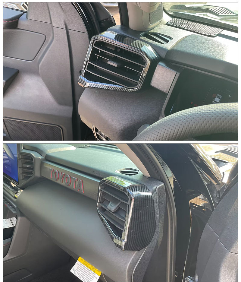 Suitable for 22-26 Models of Toyota Sequoia Rear Air Vent Cup Holder Interior Modification