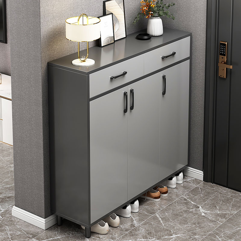 輕奢鞋櫃一體櫃家用帶門玄關隔斷櫃大容量客廳櫃陽台收納置物柜子