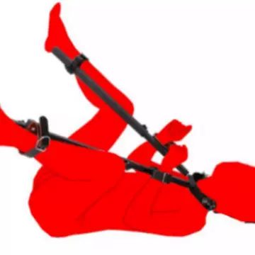 SM强制固定分腿开腿束缚器张腿金属架拘束架惩罚调情趣性用品工具