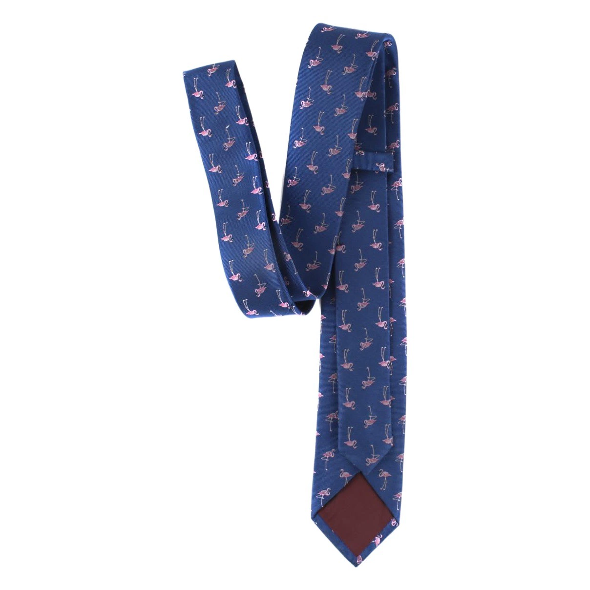 Мужской галстук, окрашенный в полиэфирную пряжу, жаккард, животное, вышивка слона, повседневный галстук, трансграничная электронная коммерция в наличии оптом